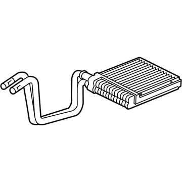 Ford BV6Z-18476-A Core Assembly - Heater