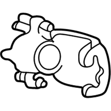 Ford 6L1Z-2553-A Caliper With Pads