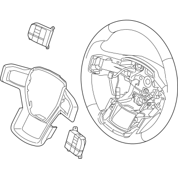 Ford NL1Z-3600-JA Wheel Assembly - Steering