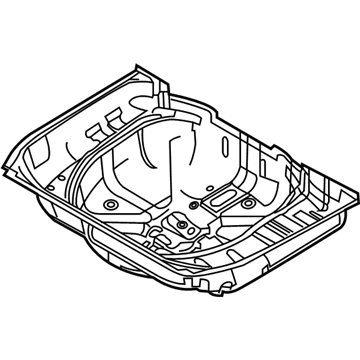 Ford Taurus X Floor Pan - 8A4Z-7447043-A
