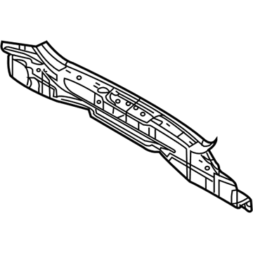 8A4Z-7440320-A Ford Rear Body Panel Illustration 1 of 1