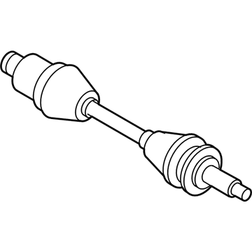 Mercury 5L8Z-3A428-DB Shaft - Front Axle