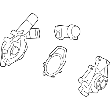 Ford EU2Z-8501-D Pump Assembly - Water