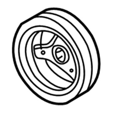 Lincoln 2C5Z-6312-AA Pulley - Crankshaft