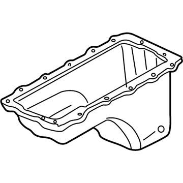 Lincoln 1L2Z-6675-BA Pan Assembly - Engine Oil