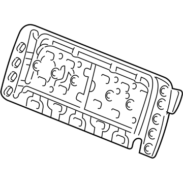 Lincoln 1L2Z-78613A38-AA Frame And Spring - Rear