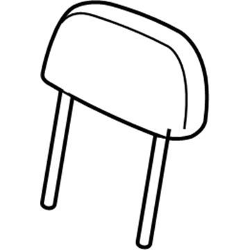 Lincoln 2C5Z-78611A08-BAA Head Rest Assembly