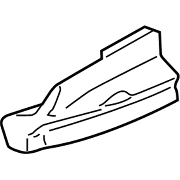 Ford DT1Z-3851942-D Panel Assembly - Roof Trim - Rear