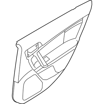 Lincoln 9H6Z-5427406-GA Panel Assembly - Door Trim