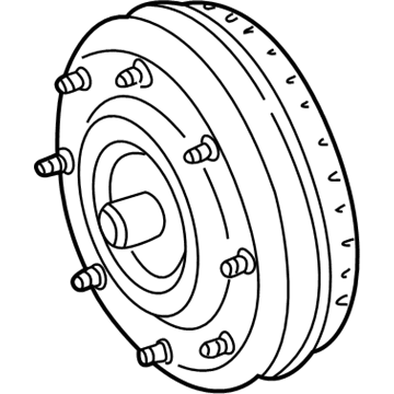 Ford 4L2Z-7902-BARM Remanufactured Converter Assembly