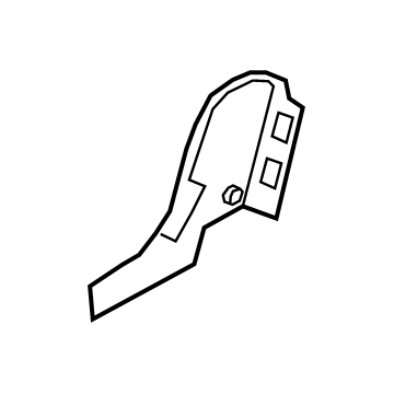 Ford LB5Z-7861351-BA Cover - Seat Back Latch