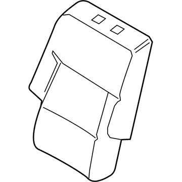 Ford LB5Z-7866600-LB Cover Assembly - Rear Seat Back
