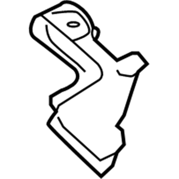 Ford BK3Z-99611B90-AA Bezel - Seat Belt Guide Bracket