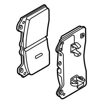 Ford LJ9Z-2001-C Kit - Brake Lining LJ9Z-2001-C Ford Kit - Brake Lining Illustration 1 of 1