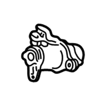 Ford 5F1Z-7443432-BA Lock Assembly