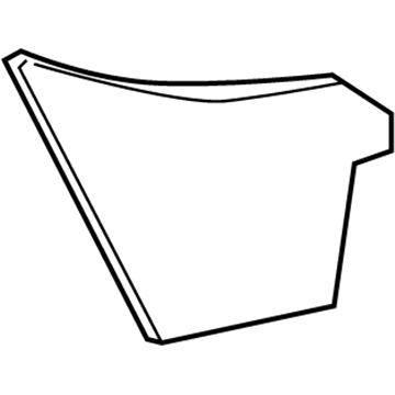 Ford 5S4Z-54313A08-AAA Cover - Lower Strike