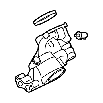 Ford KR3Z-6881-F Adaptor - Oil Filter KR3Z-6881-F Ford Adaptor - Oil Filter Illustration 1 of 1