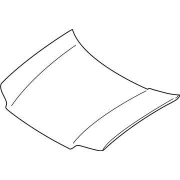 Mercury 5L8Z-16612-AA Hood Assembly - Less Hinges