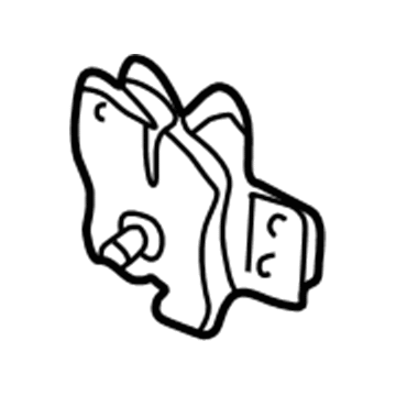 Mercury 6L8Z-16700-B Latch Assembly - Hood