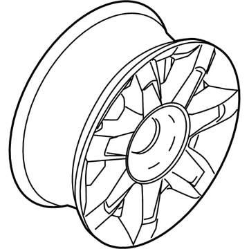 Ford DL3Z-1007-A Wheel Assembly
