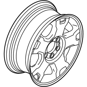 Ford 9L3Z-1007-C Wheel Assembly