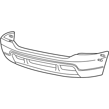 Ford 3C3Z-17757-BA Bumper Assembly - Front