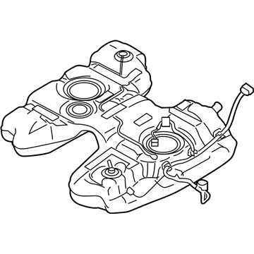 Lincoln BT4Z-9002-A Tank Assembly - Fuel