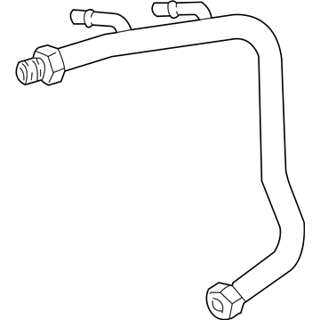 Mercury 3F2Z-9D477-BF Tube - EGR Valve To Exhaust Manifold