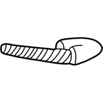 Ford F81Z-19E630-AB Hose - Defroster Nozzle