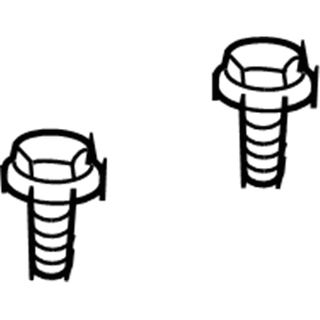 Mercury -W506441-S439 Bolt
