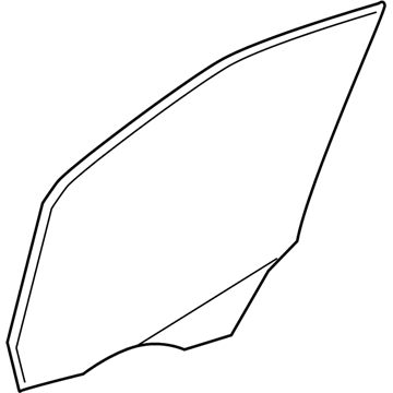 Lincoln 4L3Z-1521410-AA Glass - Door