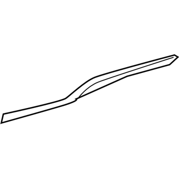 Lincoln 6L3Z-1521453-A Weatherstrip Assembly - Door Window