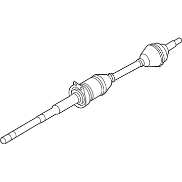 Ford DG1Z-3B436-F Shaft - Front Axle