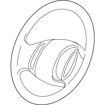 Ford 6L1Z-3600-AC Wheel Assembly - Steering