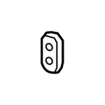 Lincoln 6E5Z-5F262-AA Insulator - Rubber