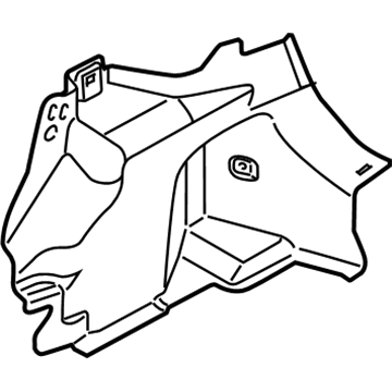 Ford AE8Z-5831012-AA Trim - Load Compartment