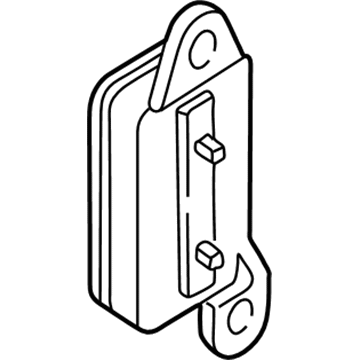Lincoln YL7Z-14B345-AA Sensor - Side Air Bag