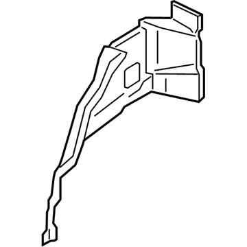 Ford GN1Z-7427886-B Panel And Wheelhouse - Quarter Inner