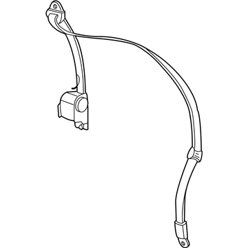Lincoln FL1Z-78611B09-AB Pretensioner - Seat Belt Retractor
