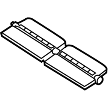 Lincoln 6E5Z-18B545-AA Door Assembly - Air Recirculating