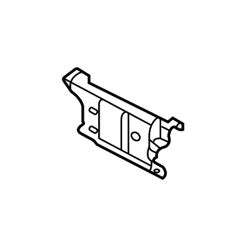 Ford M2DZ-17B984-A Plate - Bumper Mounting