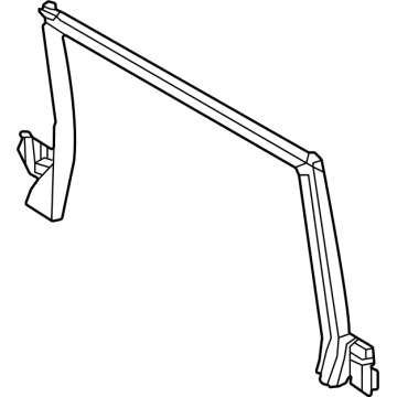 Ford M2DZ-7825766-A Run - Door Glass