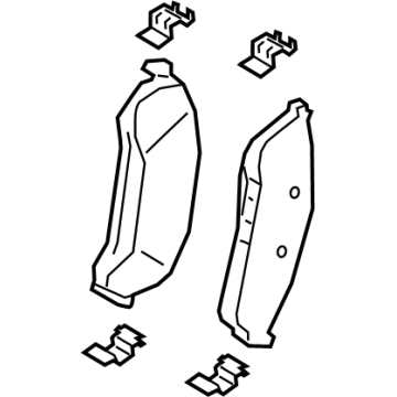 Ford MB3Z-2200-D Brake Pads