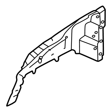 Ford M2DZ-7827886-A Panel And Wheelhouse - Quarter Inner