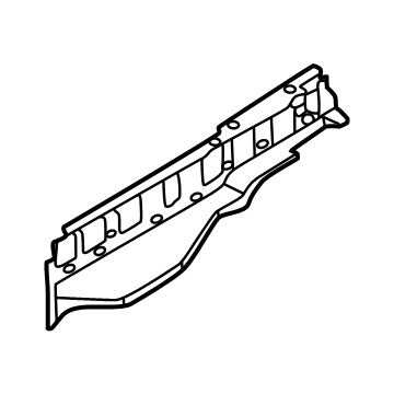Ford M2DZ-98513A30-A Reinforcement - Rear Quarter Panel