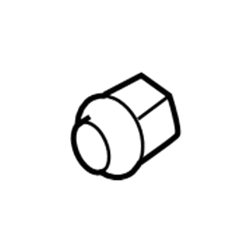 Ford 6L2Z-1012-BA Nut - Wheel