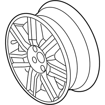 Ford 8T5Z-1007-B Wheel Assembly