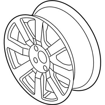 Ford 8G1Z-1007-A Wheel Assembly