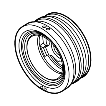 Ford NR3Z-6312-A Pulley - Crankshaft