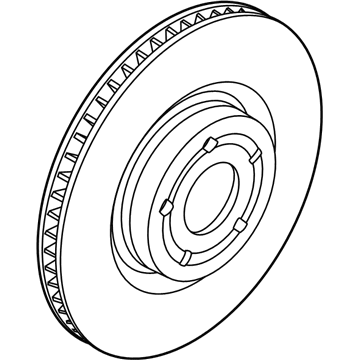Lincoln LX6Z-1125-M Rotor Assembly - Brake